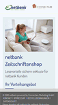 Mobile Screenshot of netbank.connectare.de